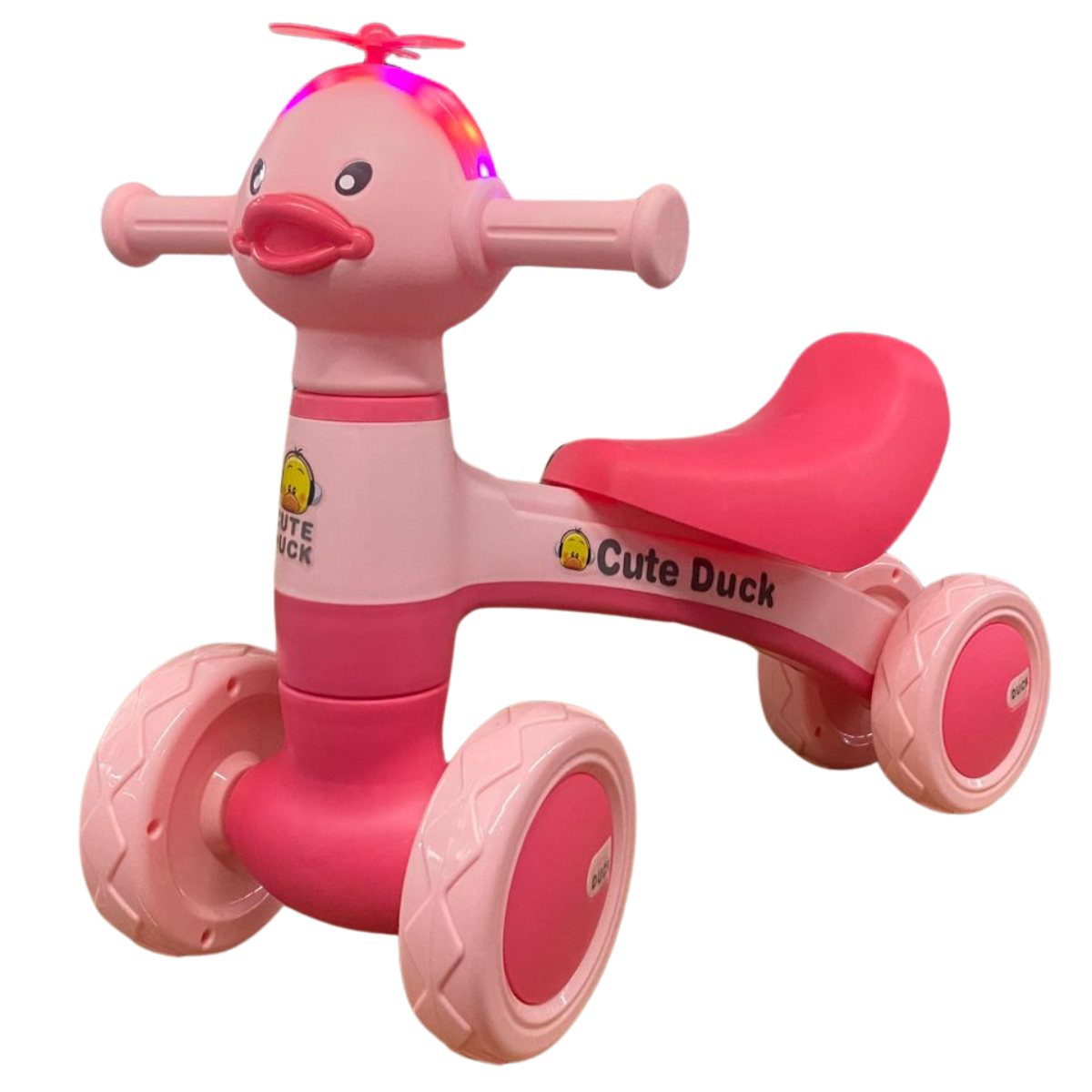 Triciclo Rosa De Pato Con Luz Y Sonido Para Niña