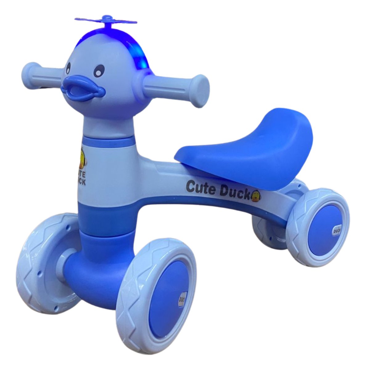 Triciclo Azul De Pato Con Luz Y Sonido Para Niño