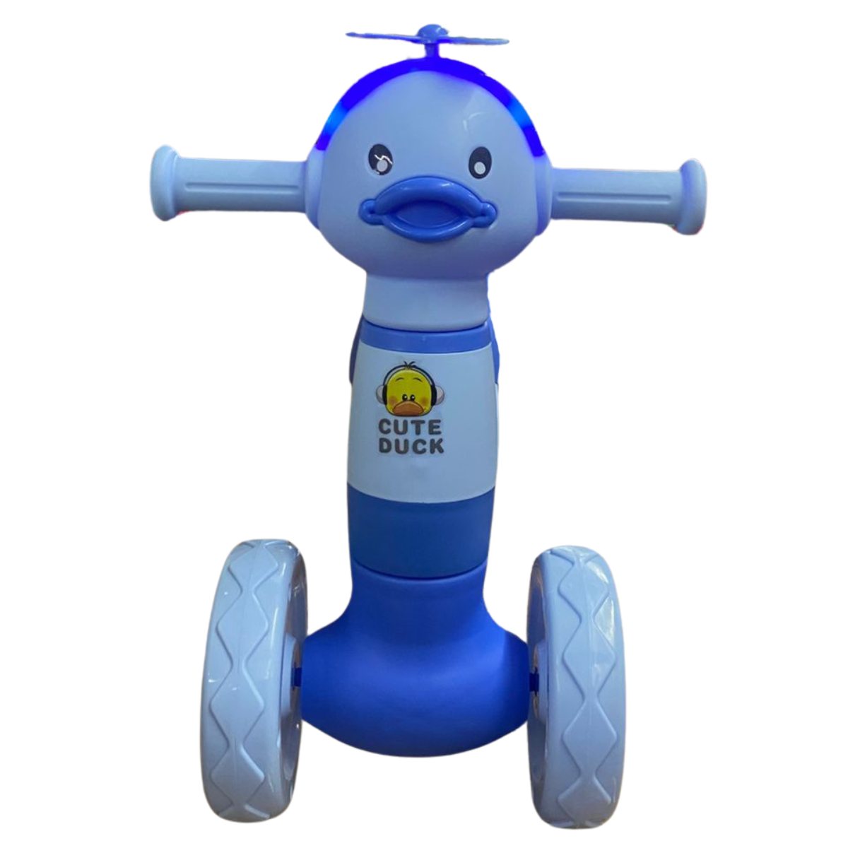 Foto 3 pulgar | Triciclo Azul De Pato Con Luz Y Sonido Para Niño