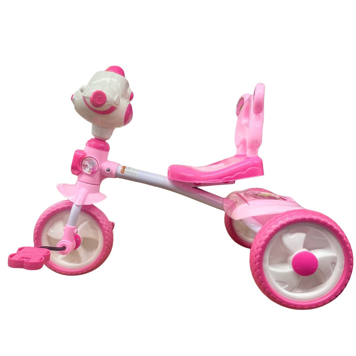Foto 4 pulgar | Triciclo  Para Niña De Avion C/luz  Musical Color Rosa