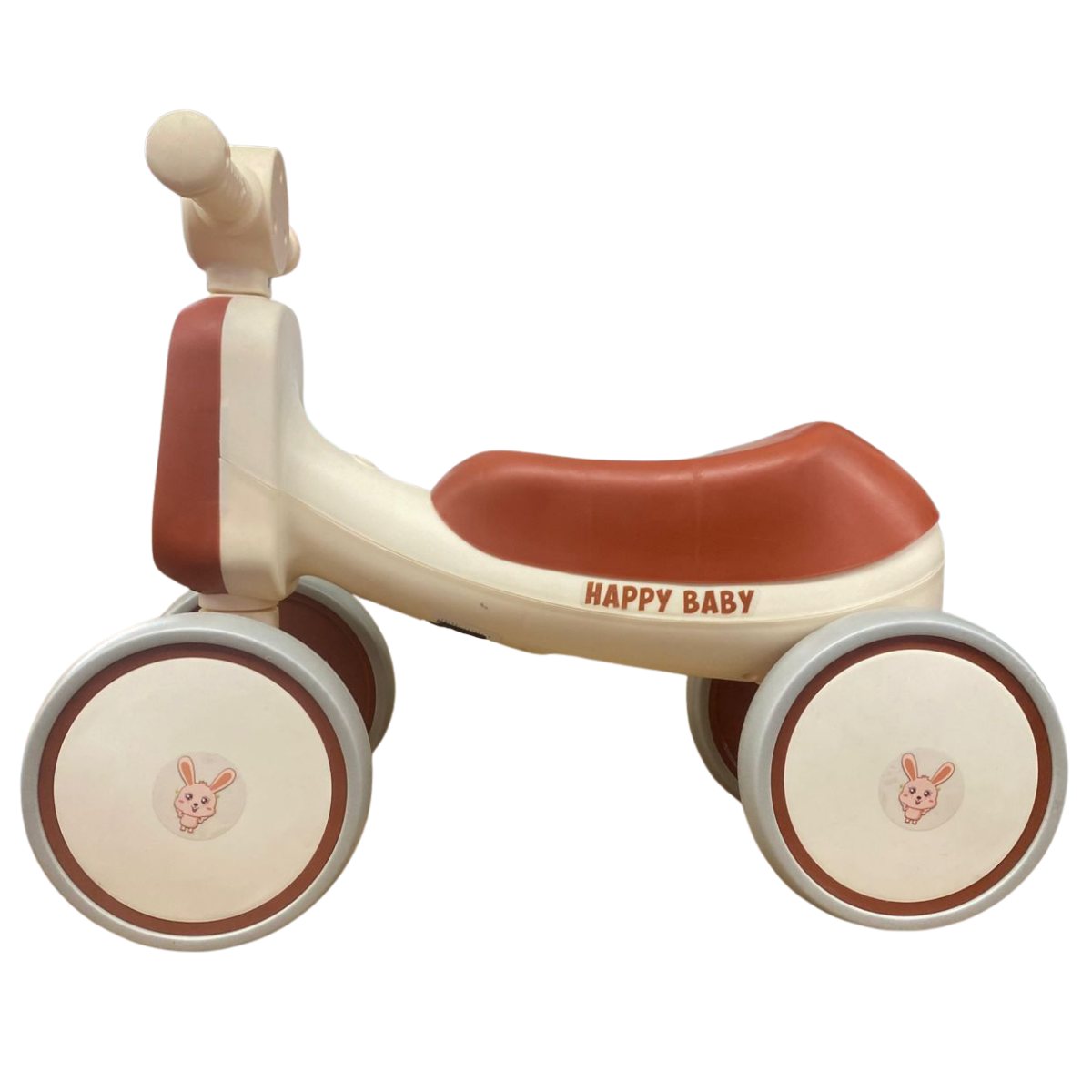 Foto 4 pulgar | Triciclo Para Niño De Llantas De Conejitos C/luz Musical Color Café