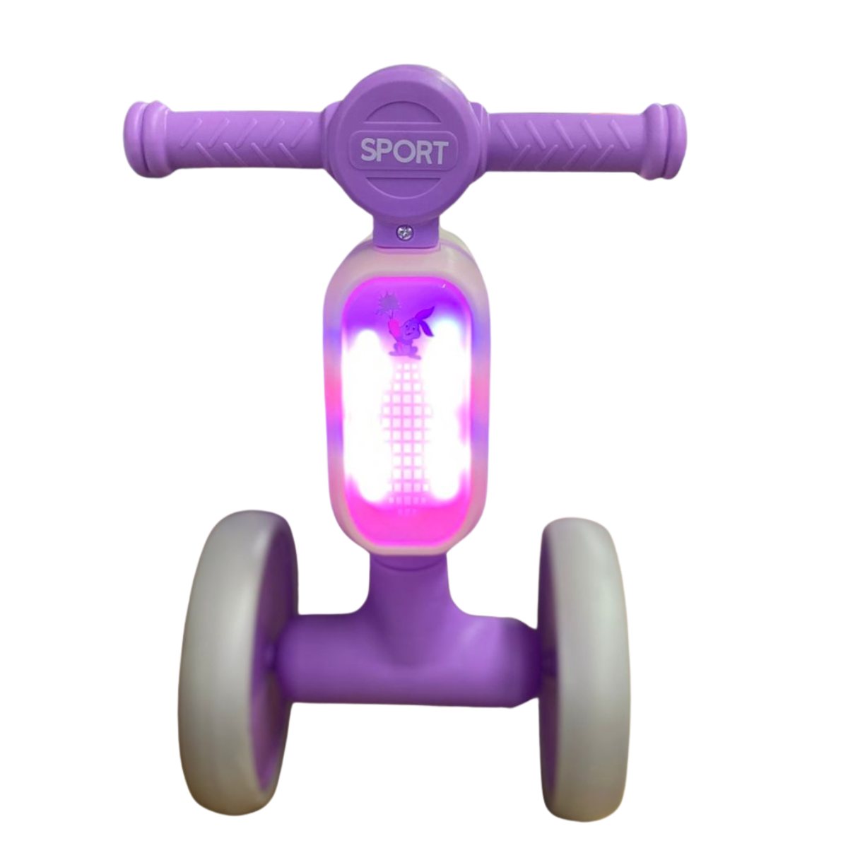 Foto 2 | Triciclo Para Niña De Llantas De Conejitos C/luz Musical Color Morado