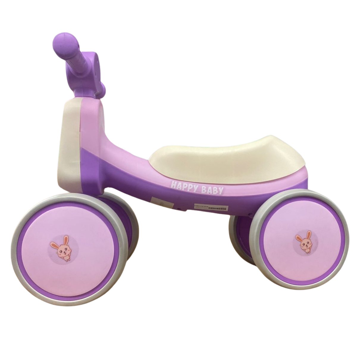 Foto 4 pulgar | Triciclo Para Niña De Llantas De Conejitos C/luz Musical Color Morado