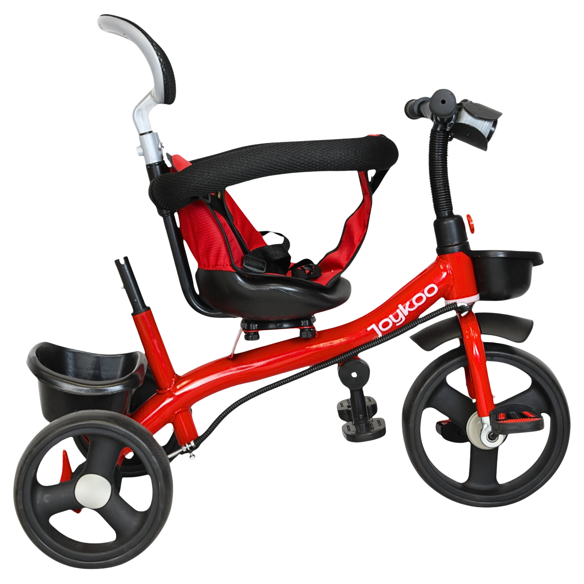 Foto 7 | Triciclo Evolutivo Para Niños Asiento Giratorio 360 Torreta Con Luz Y Sonido Bastón De Empuje Soporta Hasta 30 Kg - Ro