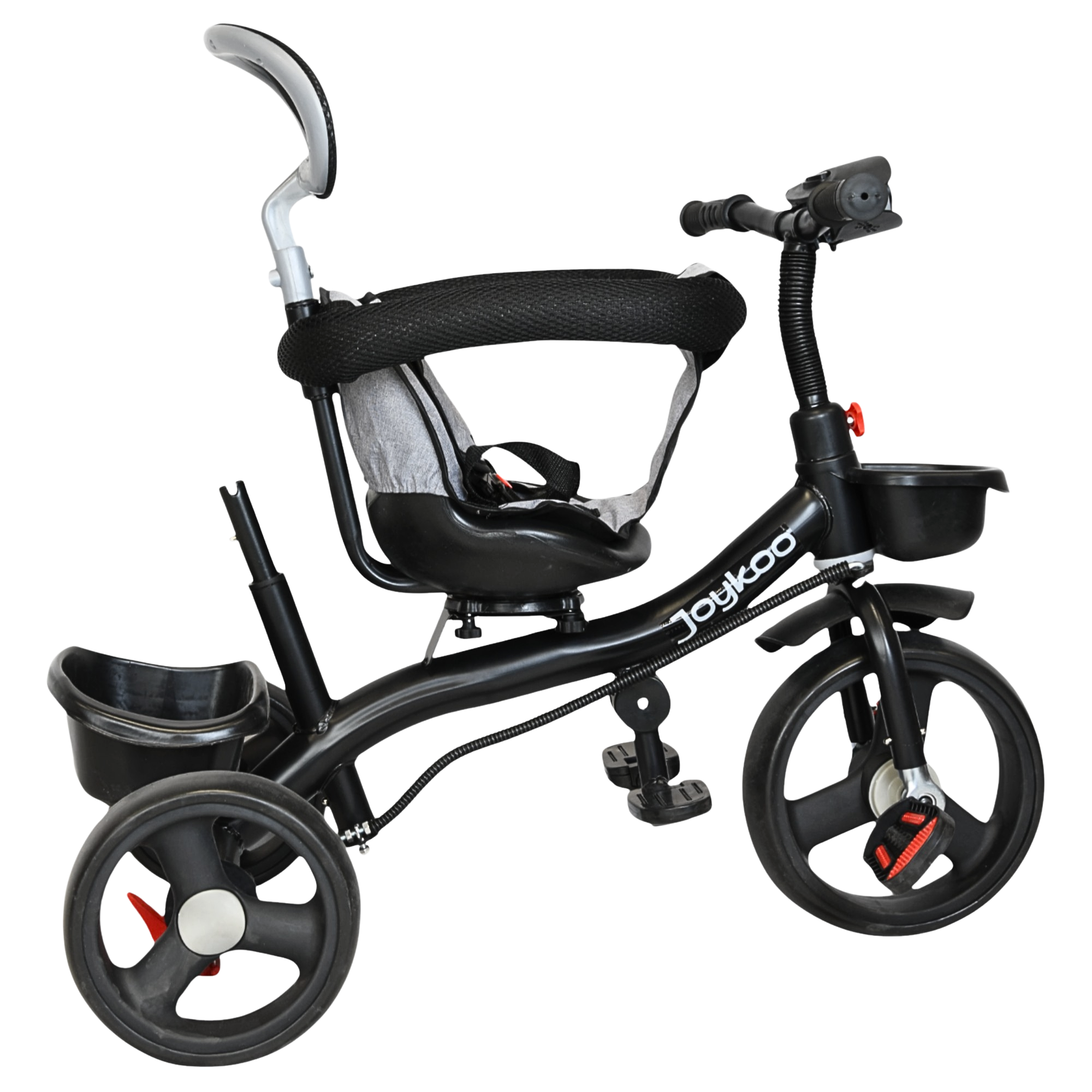 Foto 8 pulgar | Triciclo Evolutivo Para Niños Asiento Giratorio 360 Torreta Con Luz Y Sonido Bastón De Empuje Soporta Hasta 30 Kg - Gr