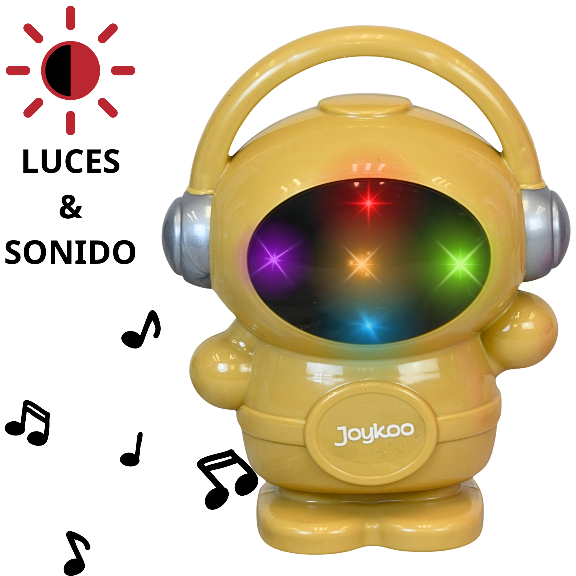 Foto 2 | Triciclo Para Niños Astronauta Con Luz Sonido Ruedas De Eva Y Canasta Trasera Apto A Partir De 2 Años Soporta