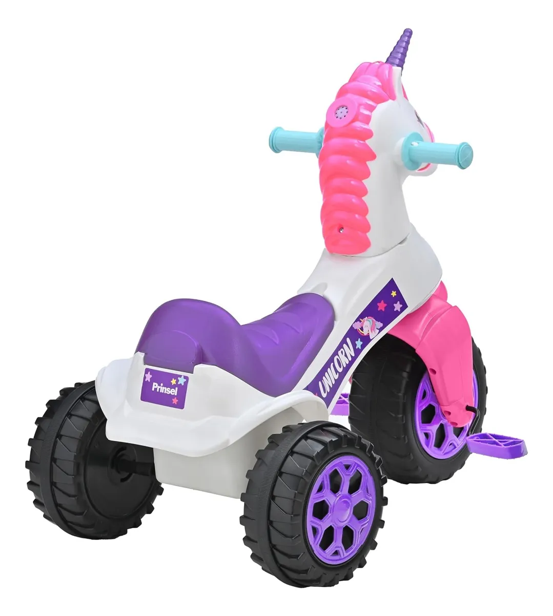 Foto 3 pulgar | Triciclo Para Niños Prinsel Racer Infantil Modulo De Sonido Unicornio