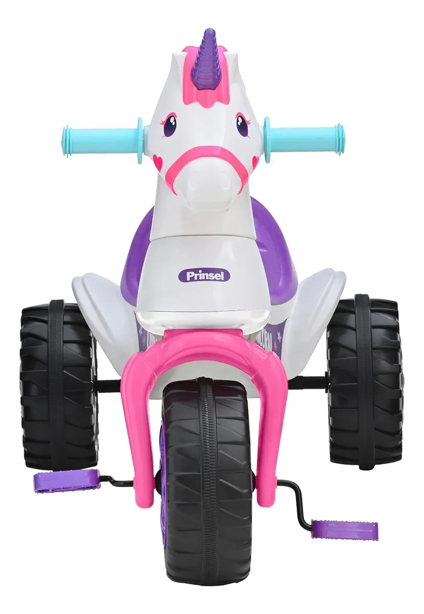Foto 5 pulgar | Triciclo Para Niños Prinsel Racer Infantil Modulo De Sonido Unicornio