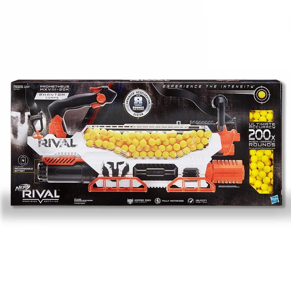 Foto 2 pulgar | Lanzador Nerf Rival Prometheus Hasbro Mxviii-20k