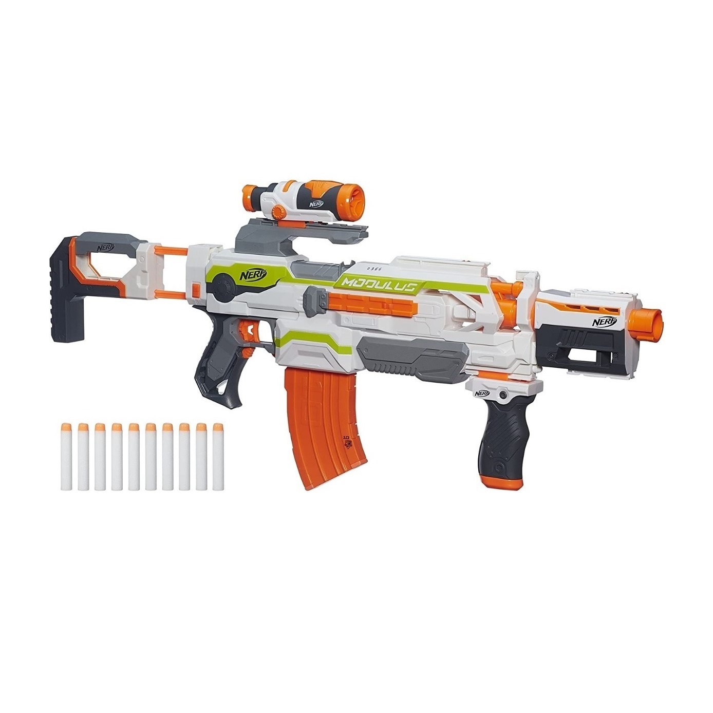 Foto 2 pulgar | Juego Rifle Nerf N-strike Modulus Ecs-10 Blaster Xtreme