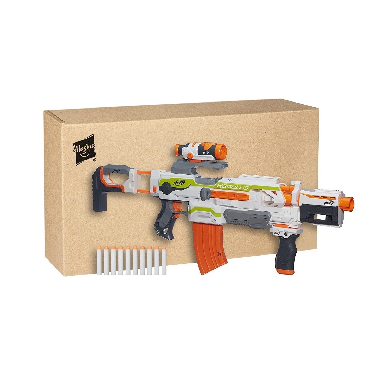 Foto 3 pulgar | Juego Rifle Nerf N-strike Modulus Ecs-10 Blaster Xtreme