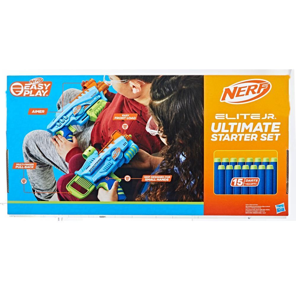 Foto 4 pulgar | Lanzador de Dardos Hasbro Nerf Elite Jr. Ultimate Starter Set