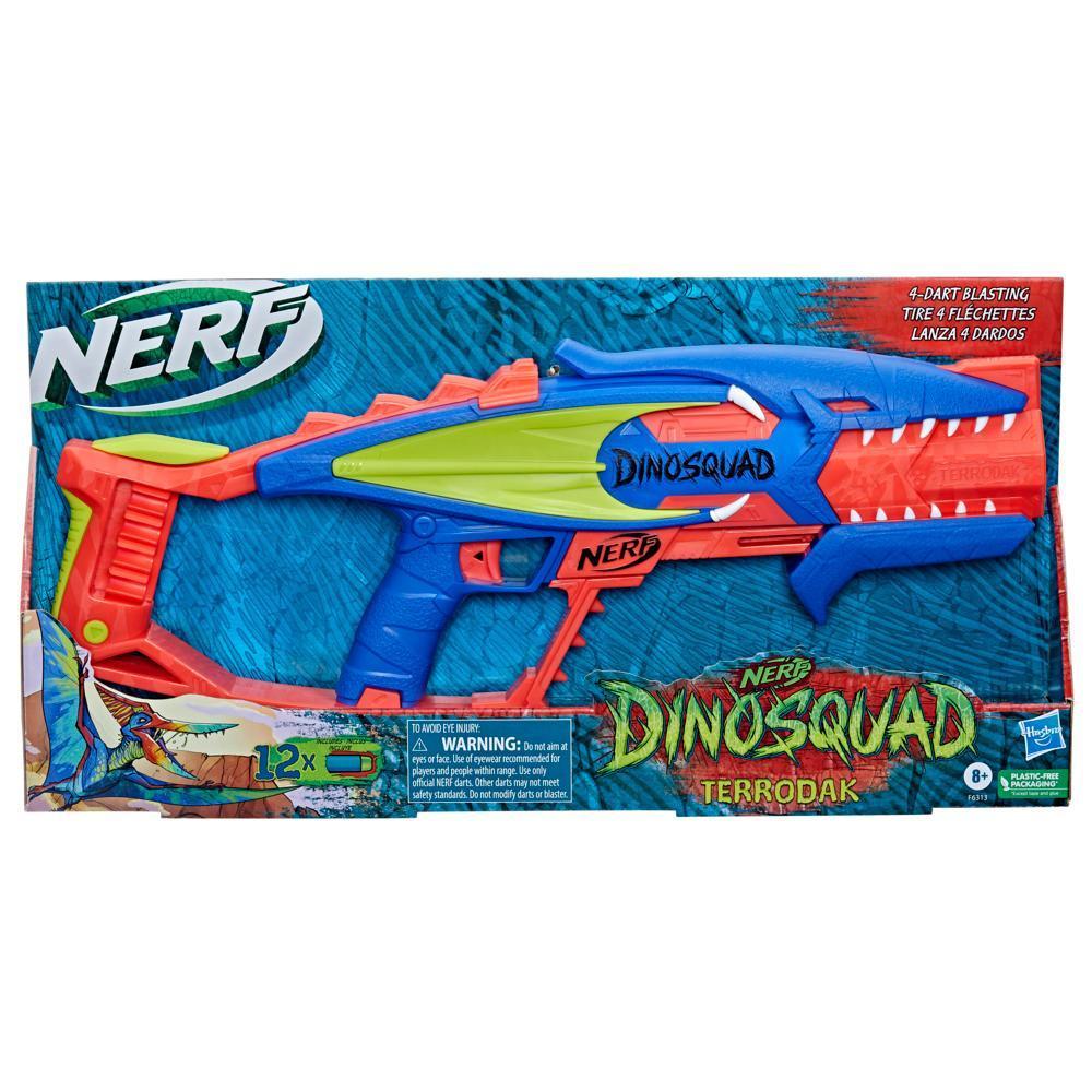 Foto 3 pulgar | Lanzador de Dardos Hasbro Nerf Dinosquad