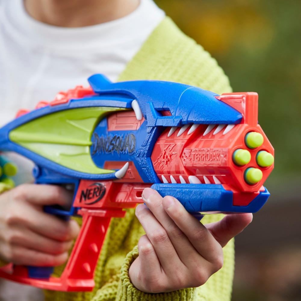 Foto 6 pulgar | Lanzador de Dardos Hasbro Nerf Dinosquad