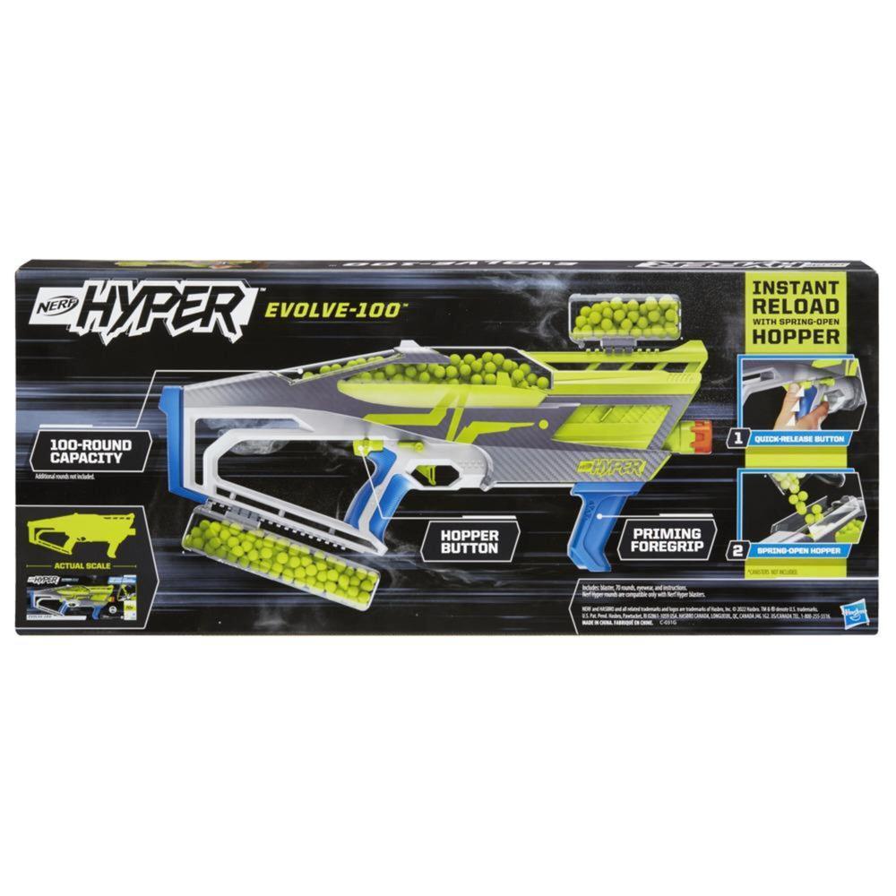 Foto 4 pulgar | Nerf Hyper: Hyper Evolve Lanzador Motorizado Habro