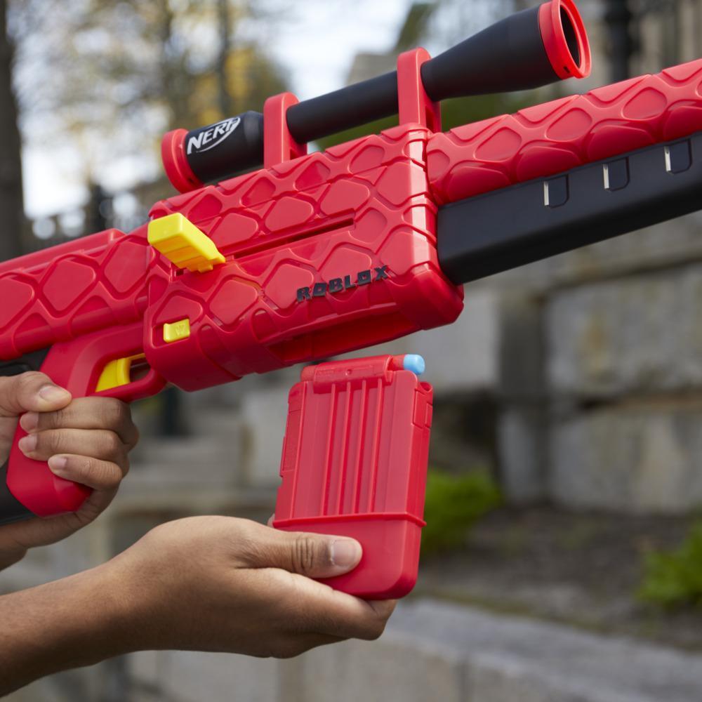 Foto 5 pulgar | Lanzador de Dardos Hasbro Nerf Roblox Viper Strike