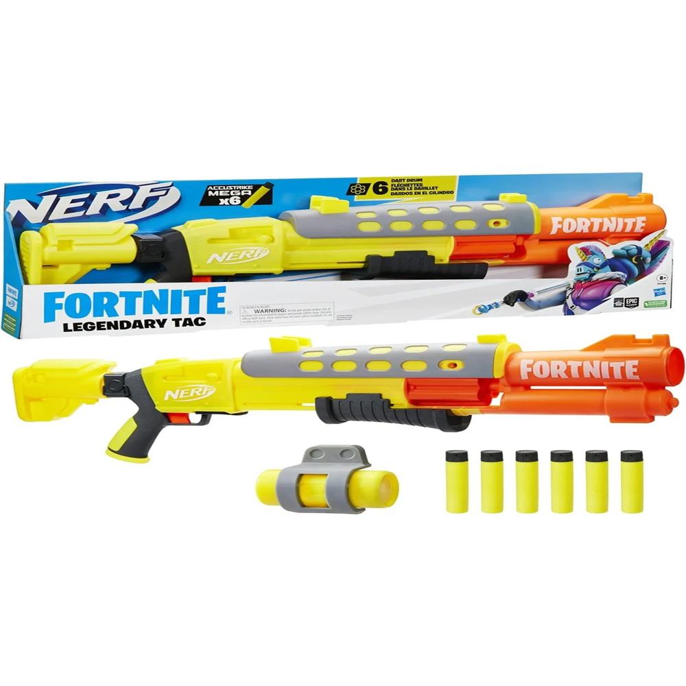 Foto 2 pulgar | Nerf Fortnite: Legendary Tac Lanzador De Dardos