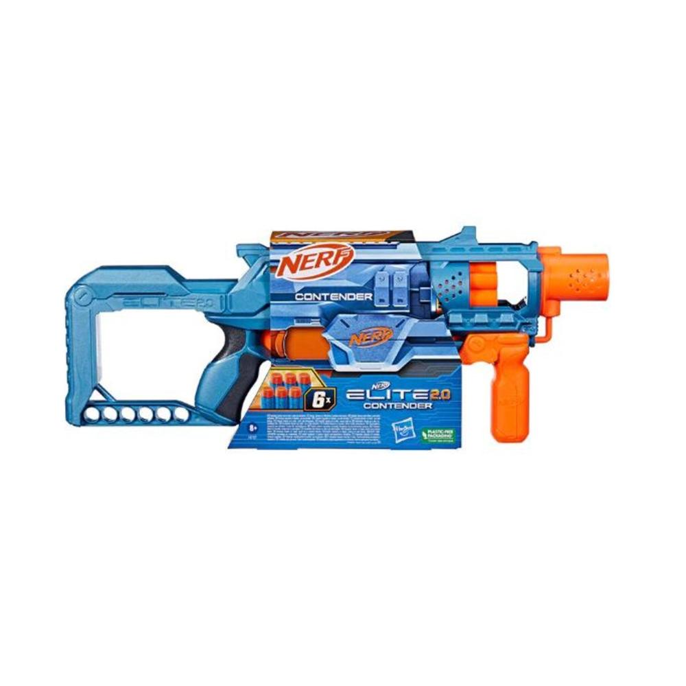 Foto 2 | Nerf Elite 2.0: Contender Lanzador De Dardos