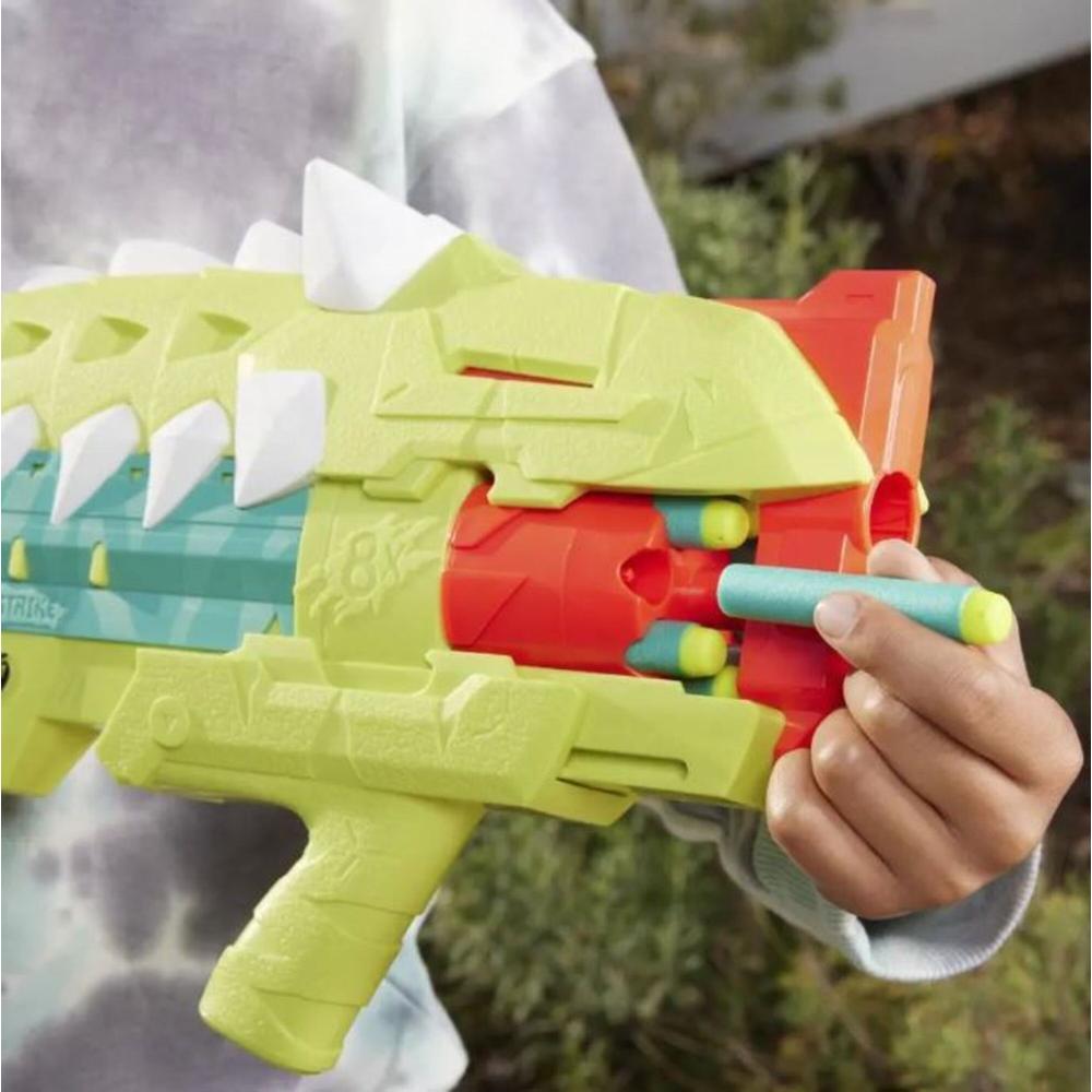 Foto 4 pulgar | Nerf Dinosquad: Armorstrike Lanzador de Dardos