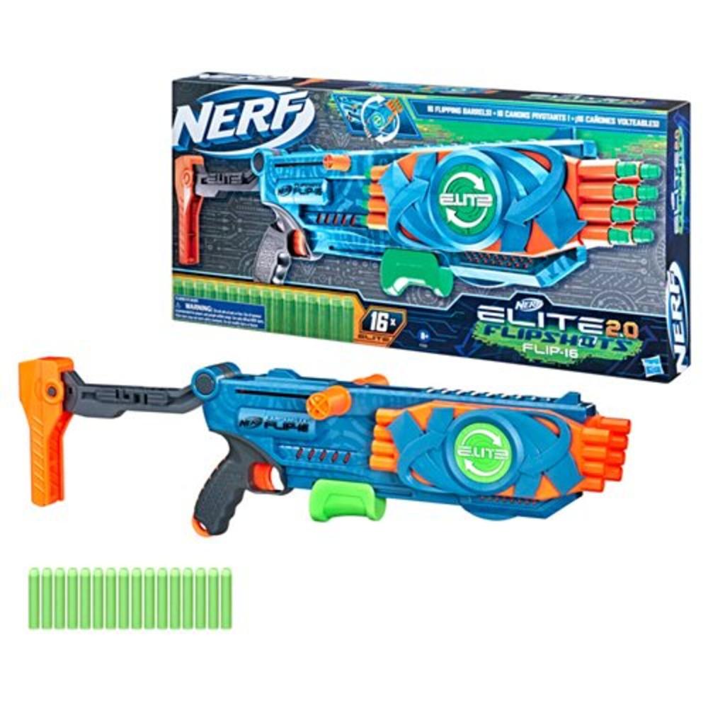 Foto 2 pulgar | Lanzador de Dardos Nerf Elite 2.0: Flipshots Flip 16