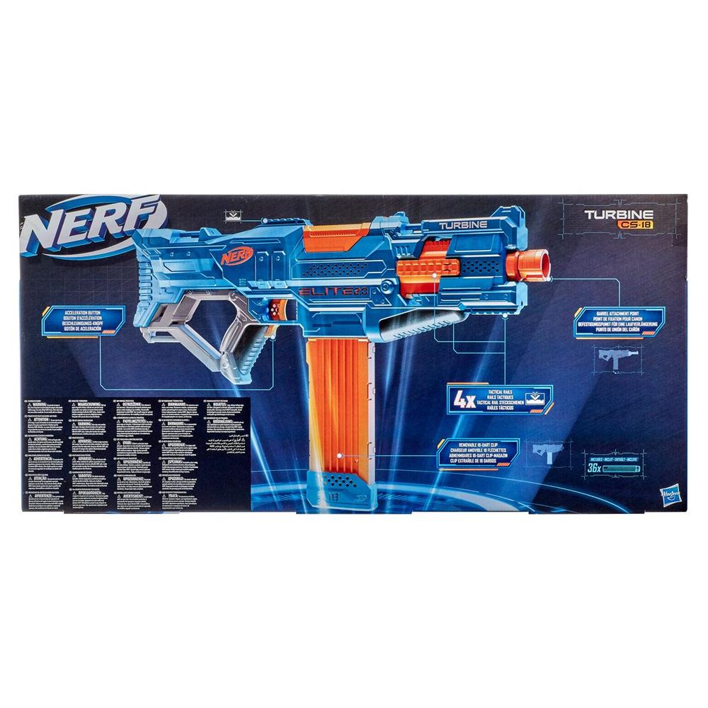 Foto 4 pulgar | Lanzador Motorizado Hasbro E9481 Nerf Elite 2.0: Turbine CS 18