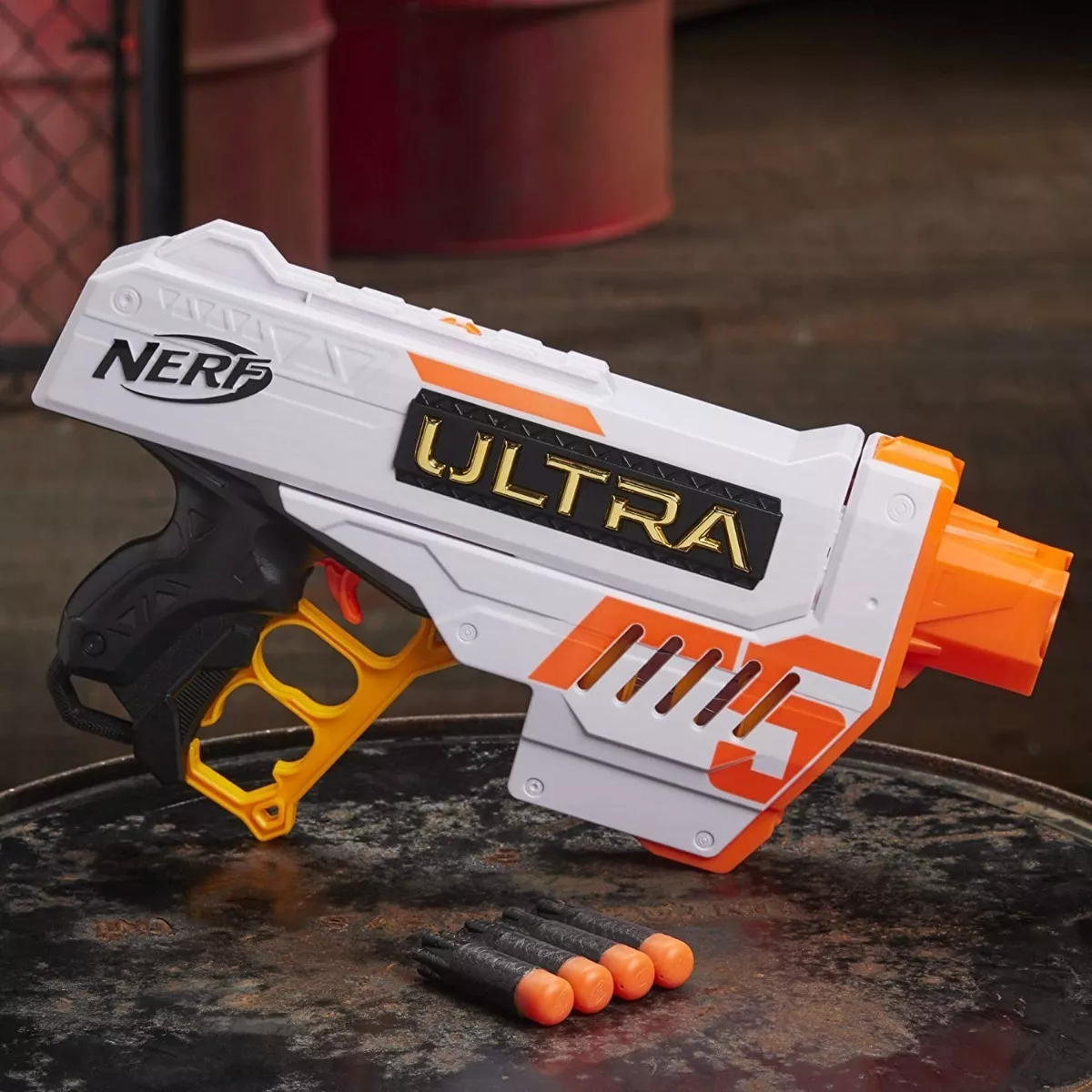 Foto 5 pulgar | Lanzadardos Nerf Ultra Five Blaster Hasbro Clip Integrado