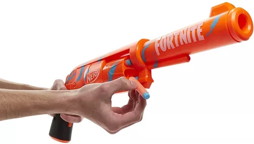 Foto 6 pulgar | Lanzadardos Nerf Fortnite X 6-sh Cilindro Giratorio de 6 Dardos