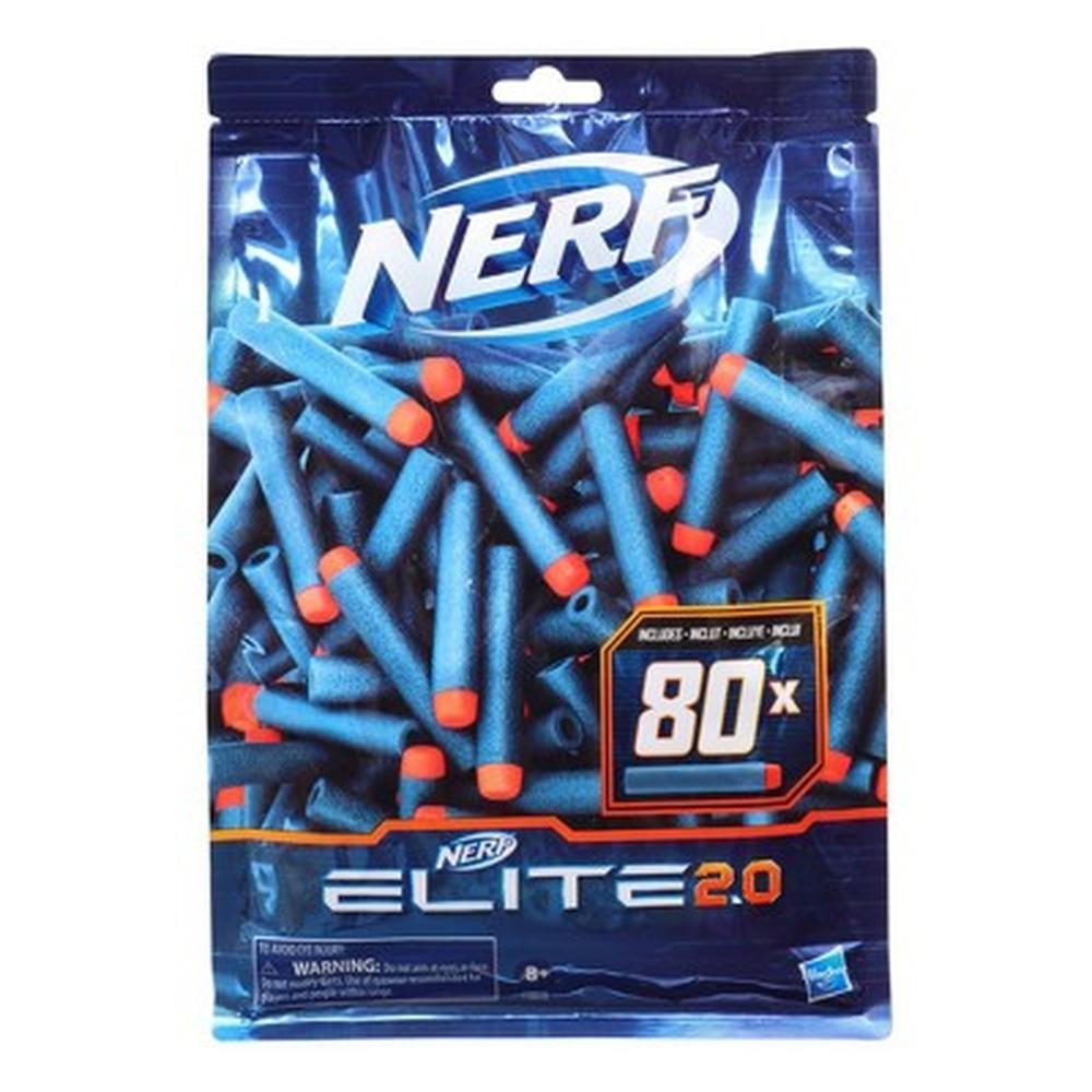 Foto 3 pulgar | Nerf Elite 2.0: Elite Paquete de 80 Dardos