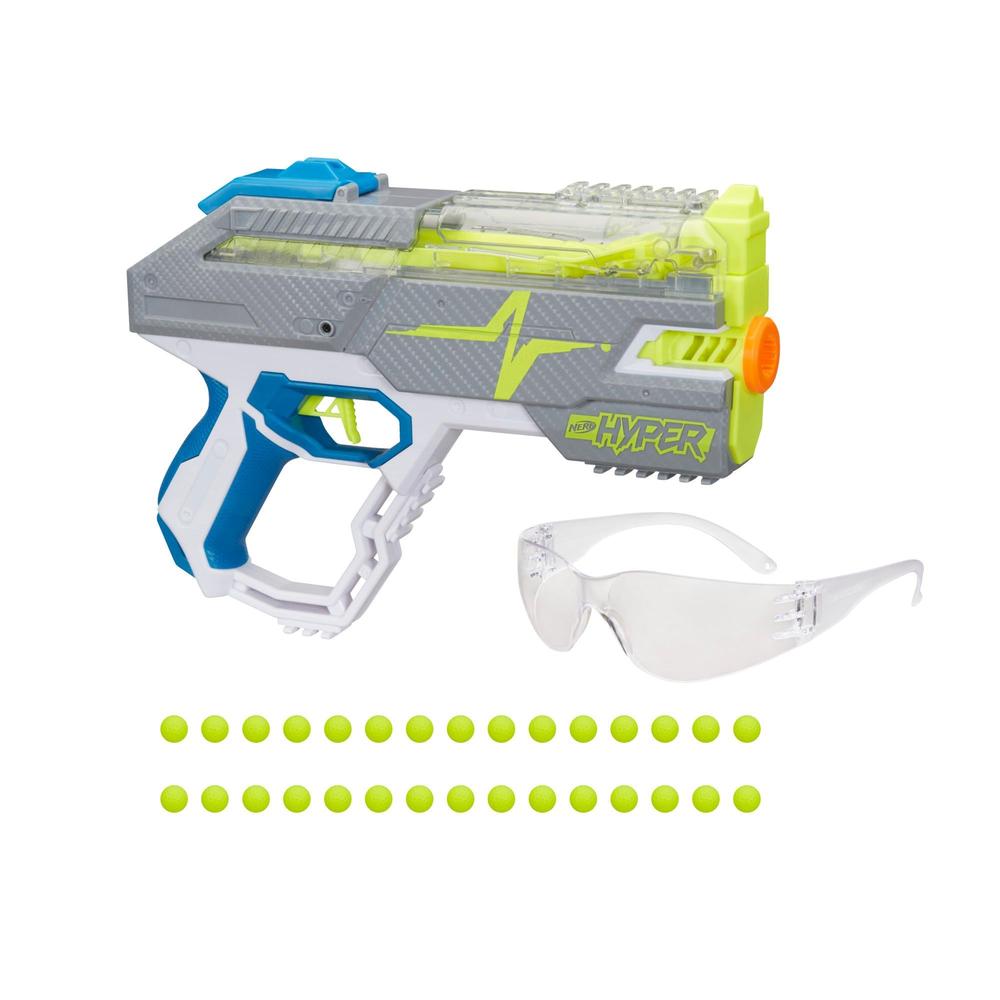 Foto 5 | Lanzador de Dardos Hasbro E8912 color Gris Nerf Hyper: Rush 40