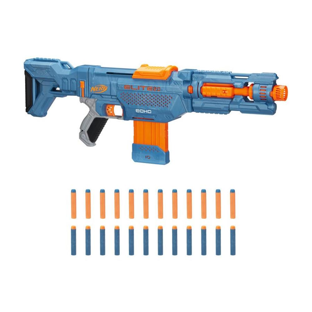 Foto 3 pulgar | Lanzador de Dardos Hasbro E9533 Azul Nerf Elite 2.0: Echo CS-10