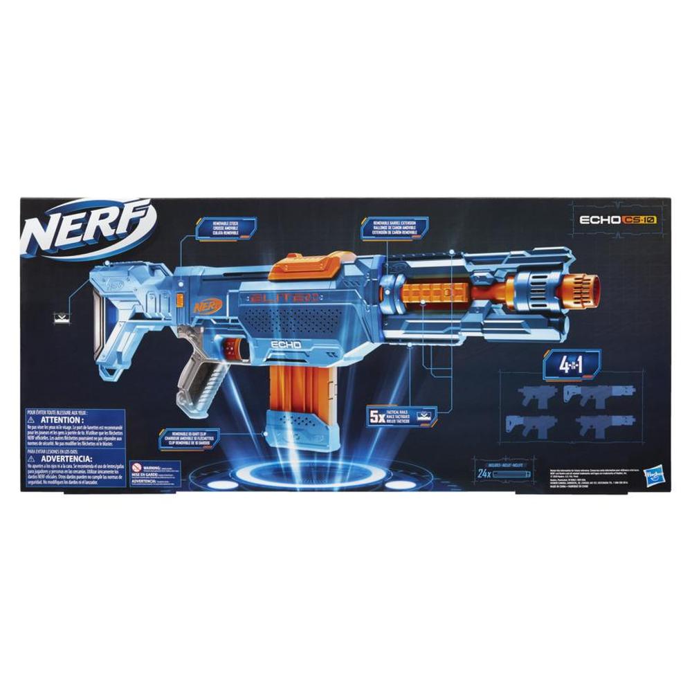 Foto 4 pulgar | Lanzador de Dardos Hasbro E9533 Azul Nerf Elite 2.0: Echo CS-10