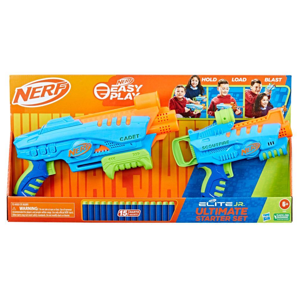 Foto 2 pulgar | Lanzadores Nerf Elite Junior Ultimate Starter Set 2 Piezas