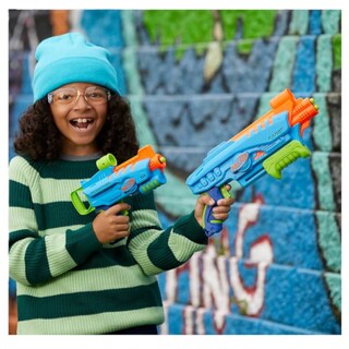Foto 7 | Nerf Jr. Elite Ultimate Starter Set 2 Lanzadores 15 Dardos Hasbro