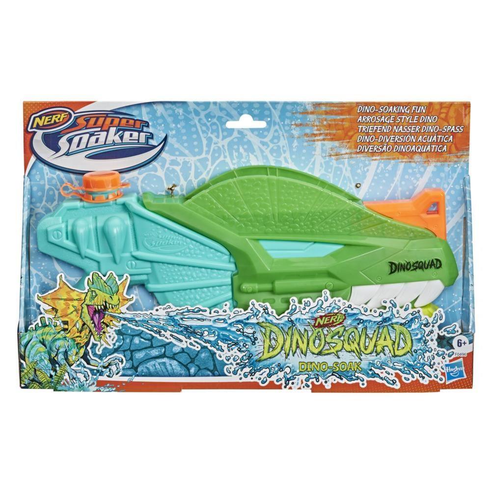 Foto 3 pulgar | Super Soaker Dinosquad: Dino Soak Lanzador de Agua