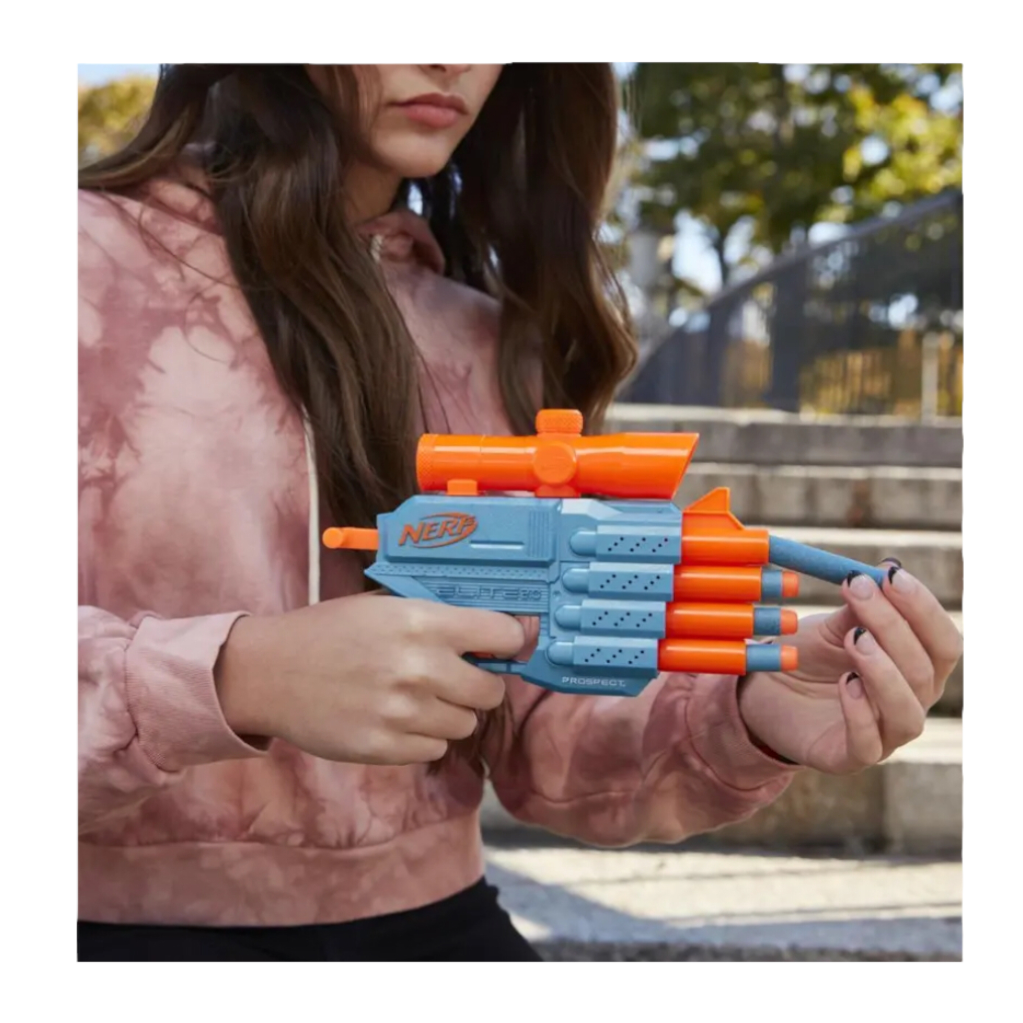 Foto 8 pulgar | Lanzador Nerf Elite 2.0 Prospect Hasbro