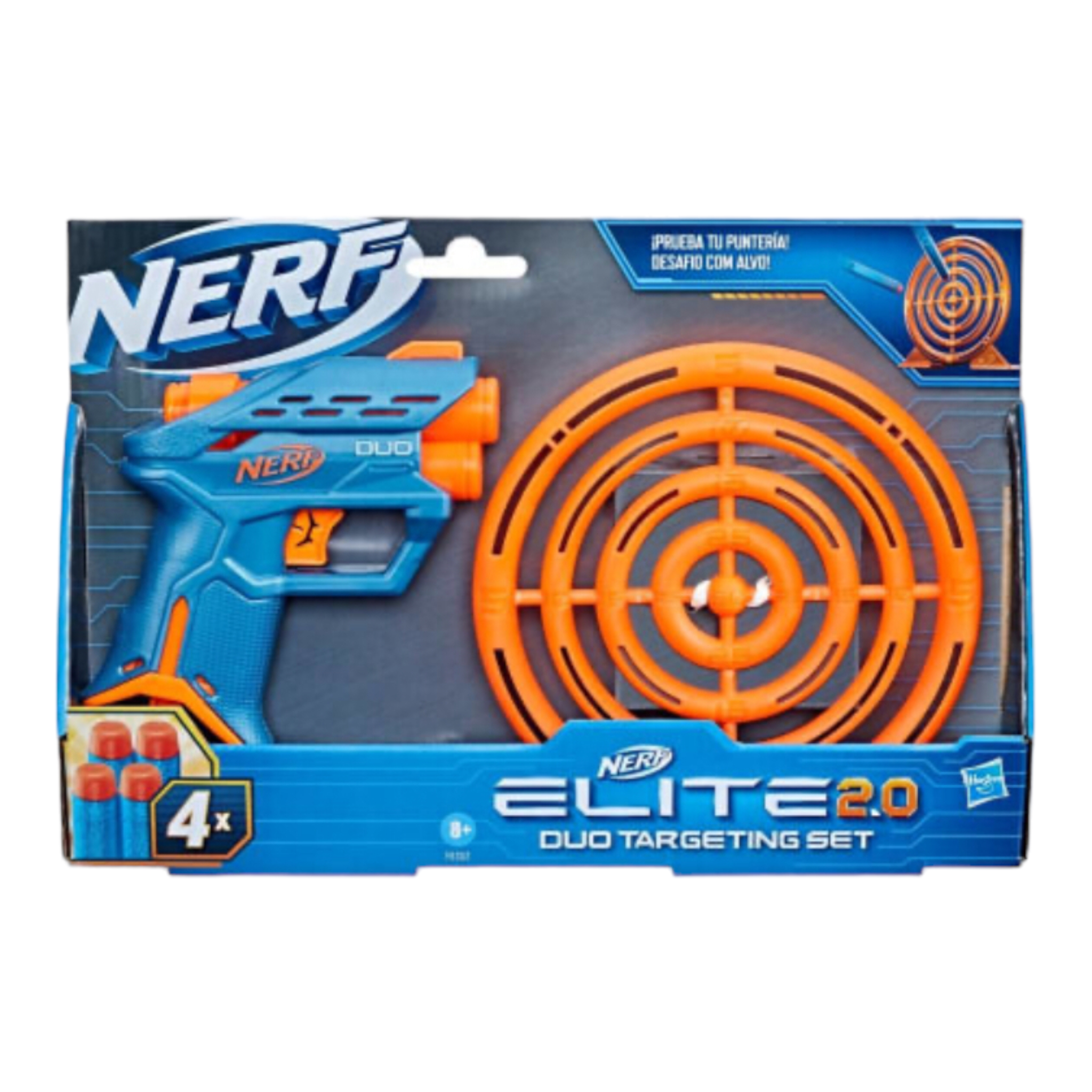 Foto 2 pulgar | Lanzador Nerf Elite 2.0 Duo Targeting Set Hasbro