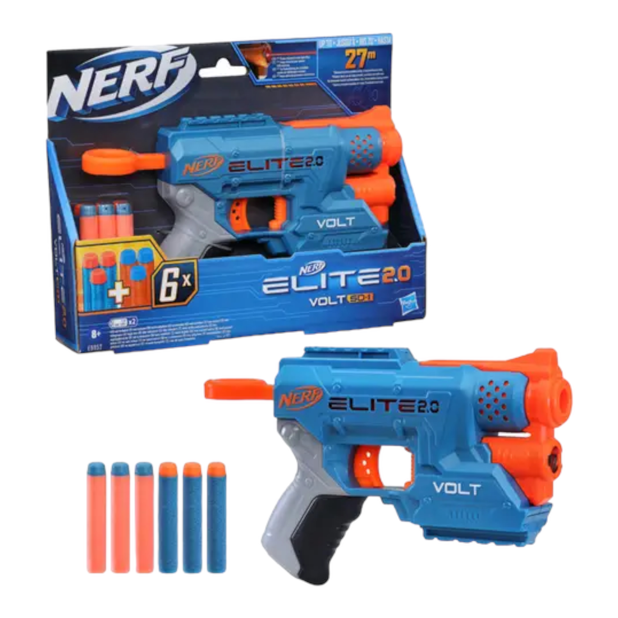 Foto 3 pulgar | Lanzador De Dardos Nerf Elite 2.0 Volt Sd-1 Hasbro