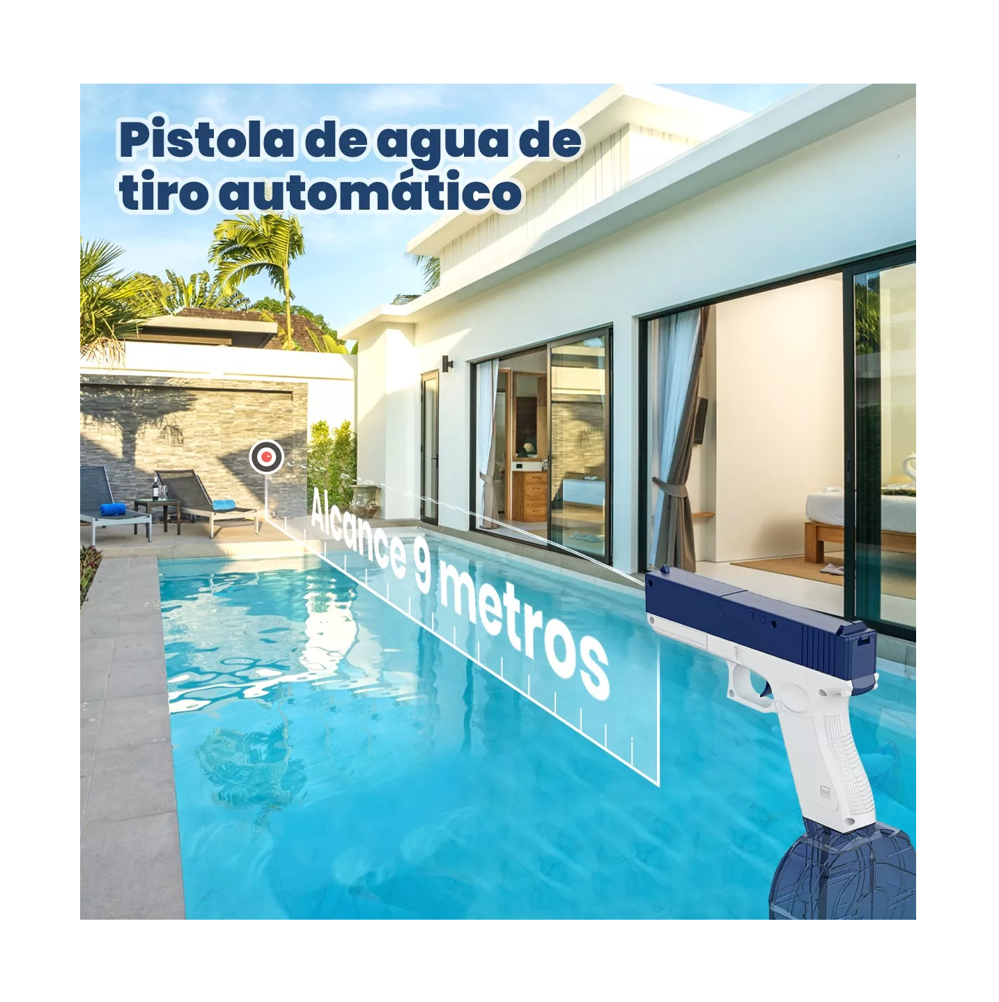 Foto 5 pulgar | Lanzador de Agua de Juguete para Niños