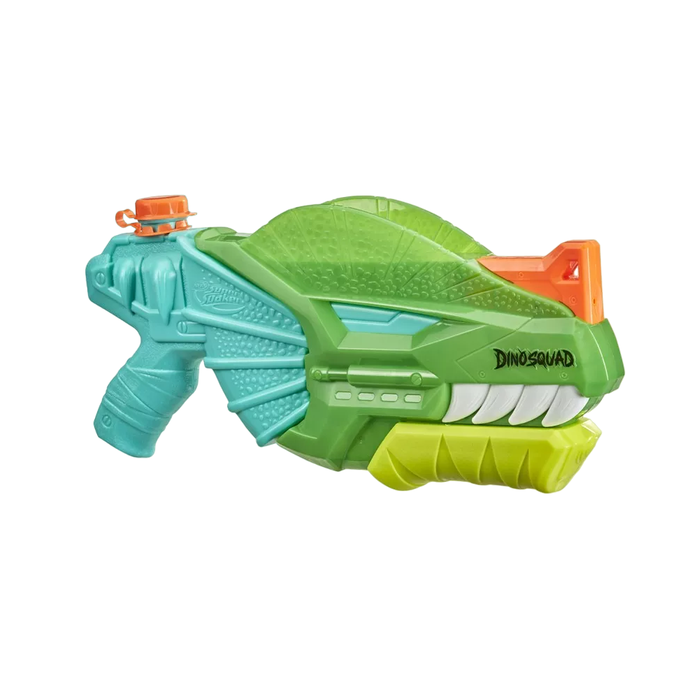 Lanzador de Agua Nerf Super Soaker Dinosquad Dinosoak Verde