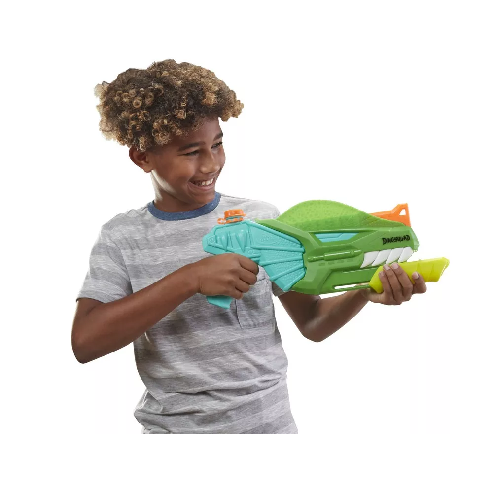 Foto 4 pulgar | Lanzador de Agua Nerf Super Soaker Dinosquad Dinosoak Verde