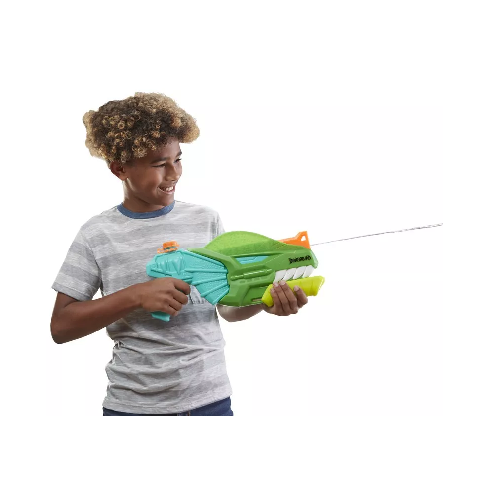 Foto 5 pulgar | Lanzador de Agua Nerf Super Soaker Dinosquad Dinosoak Verde