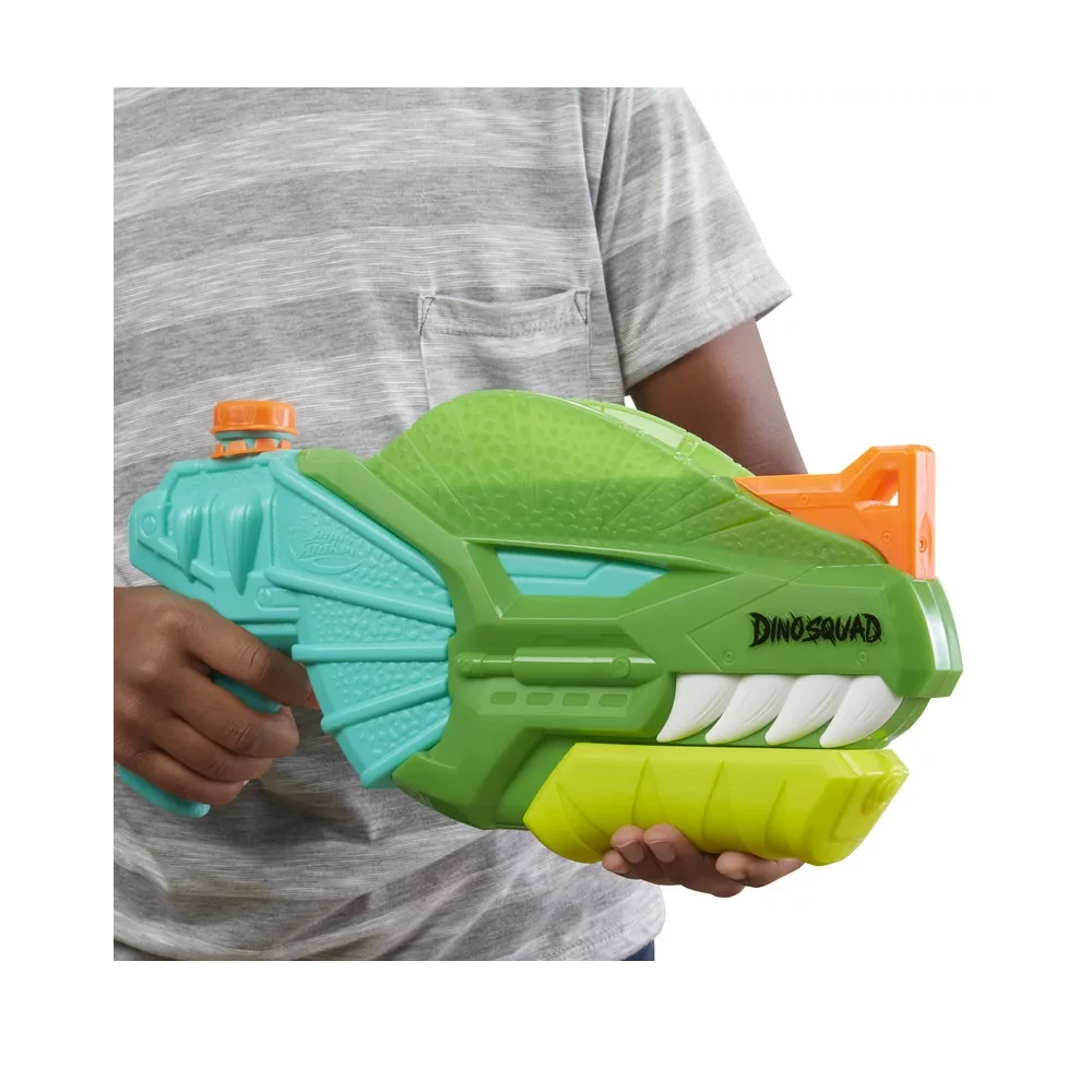 Foto 6 pulgar | Lanzador de Agua Nerf Super Soaker Dinosquad Dinosoak Verde