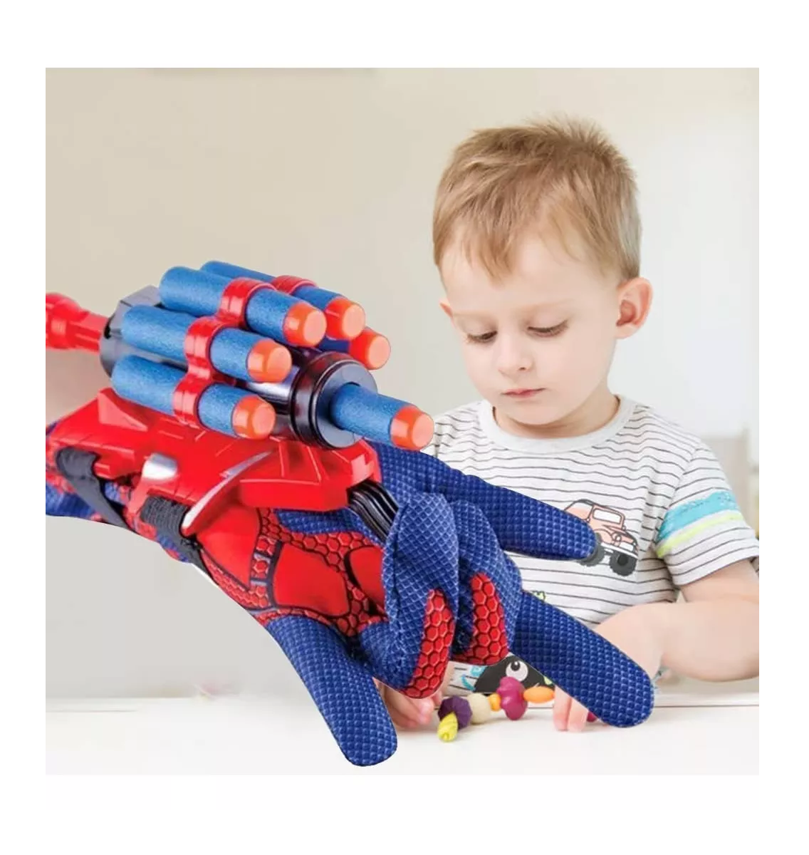 Foto 2 | 2 Guantes Spider-Man con Lanzador Juguete