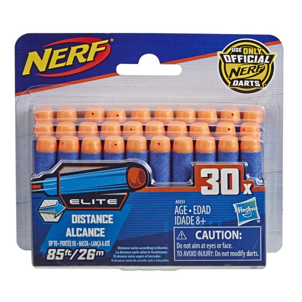 Nerf Elite: Dardos - Paquete De 30 Dardos