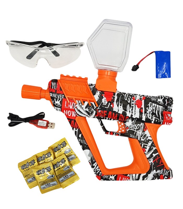 Lanzador de Bolas de Gel Juguete para Niños Batería Rojo $499