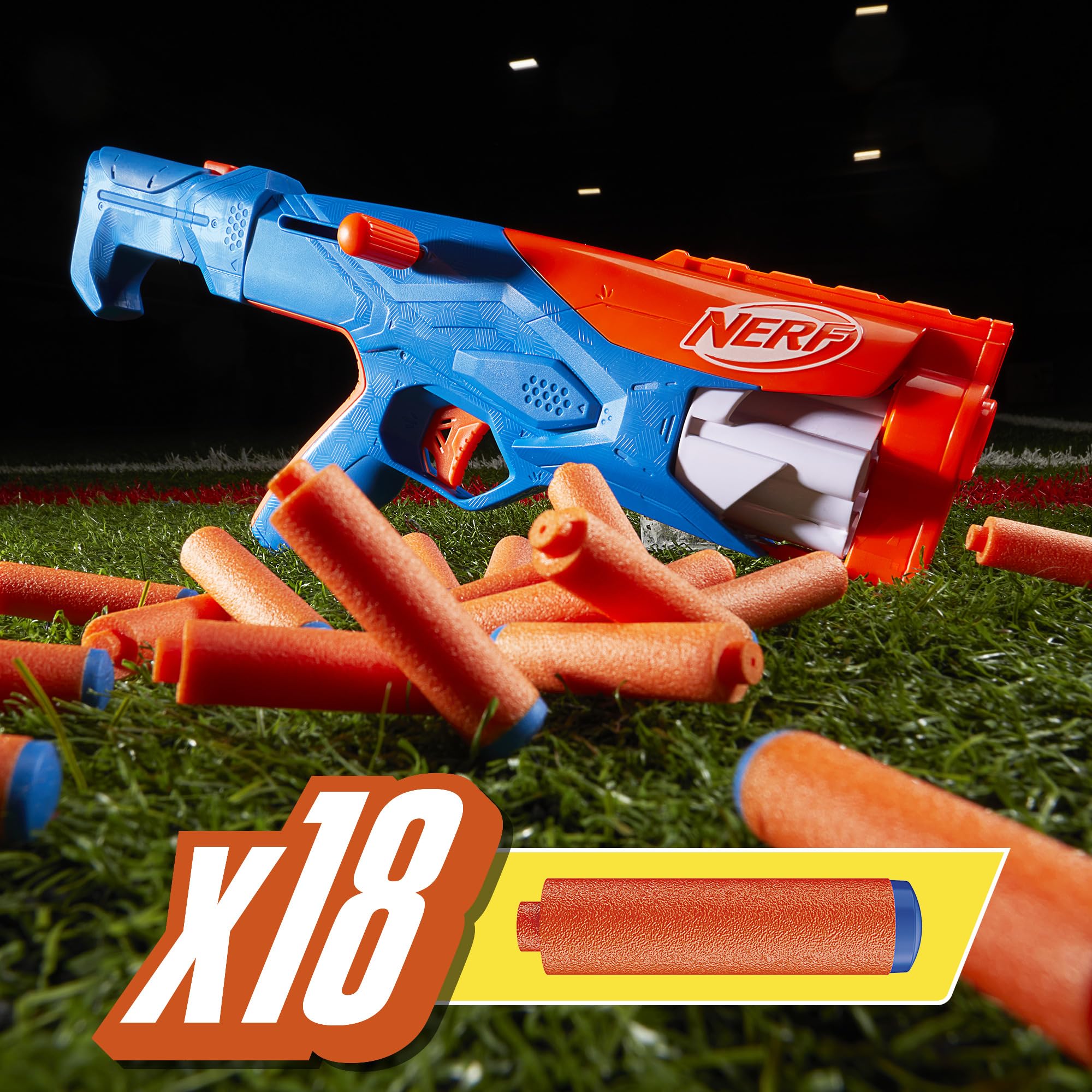 Foto 5 pulgar | Paquete Gear Up Nerf N Series Con 3 Lanzadores Y 18 Dardos Para Más De 8 Años - Venta Internacional.