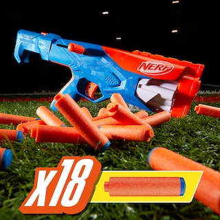 Foto 4 | Paquete Gear Up Nerf N Series Con 3 Lanzadores Y 18 Dardos Para Más De 8 Años - Venta Internacional.