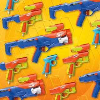 Foto 6 | Paquete Gear Up Nerf N Series Con 3 Lanzadores Y 18 Dardos Para Más De 8 Años - Venta Internacional.