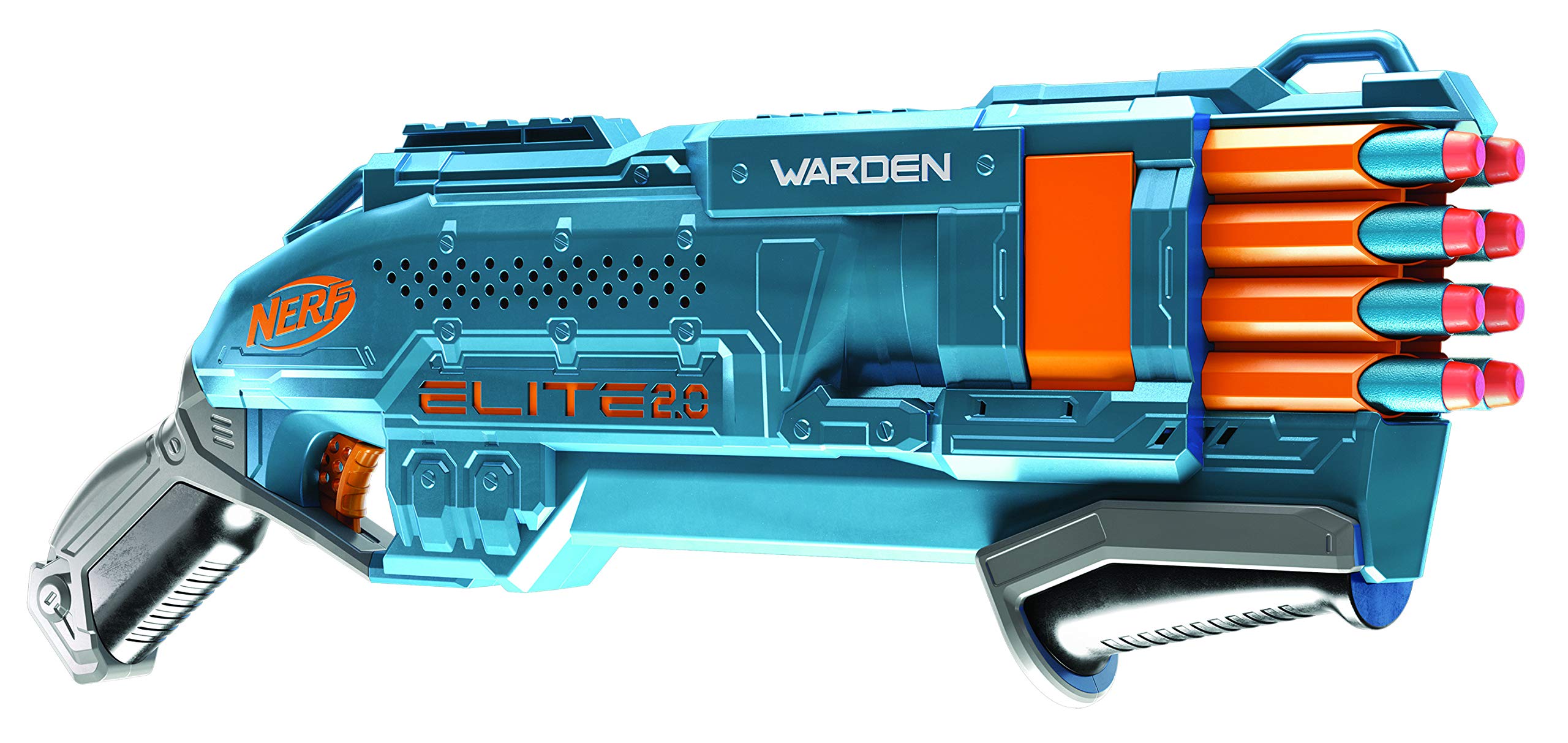 Foto 4 pulgar | Blaster Nerf Elite 2.0 Warden Db-8 Con 16 Dardos, Slam Fire - Venta Internacional.