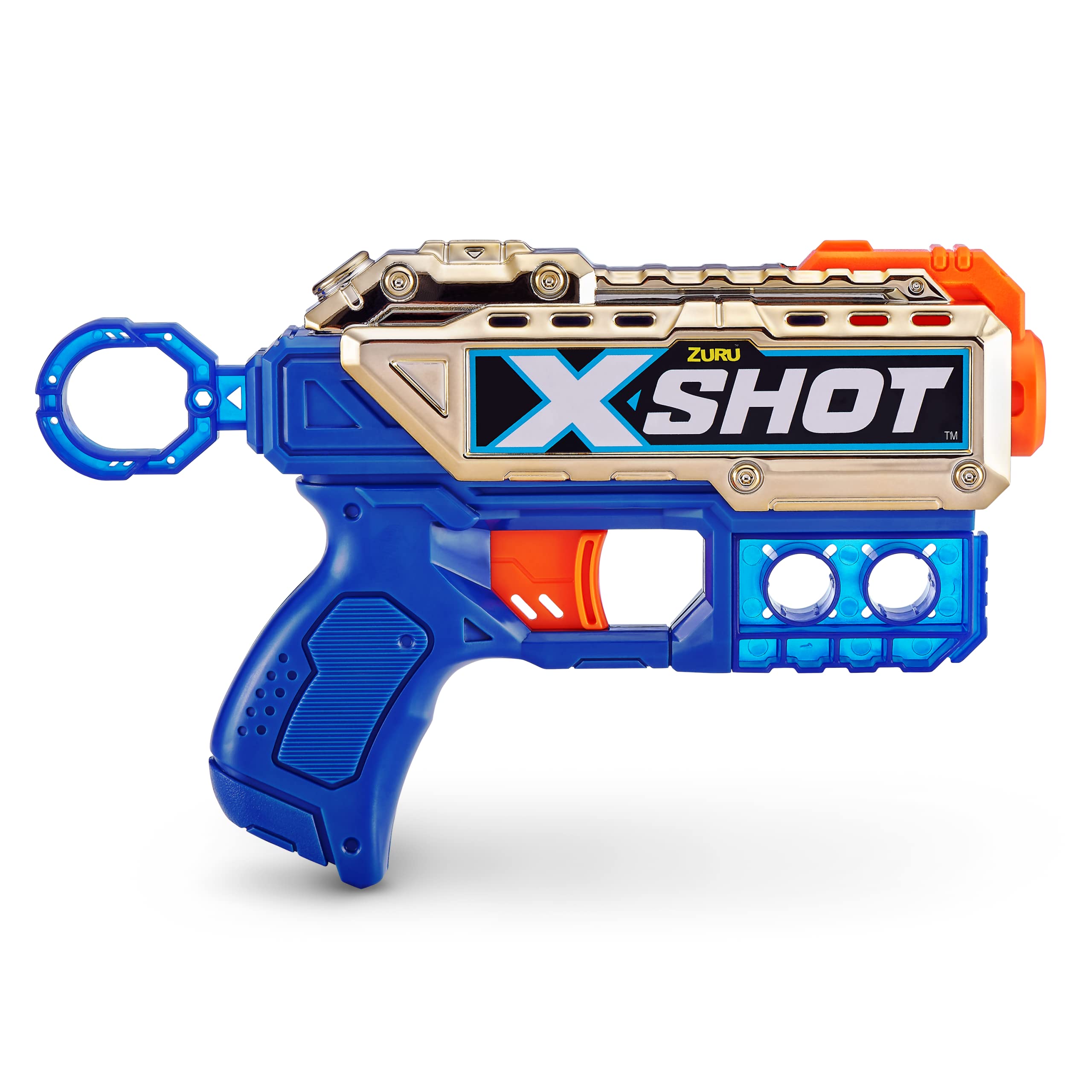 Foto 8 pulgar | Dart Blaster X-shot Excel Royale Edition Reflex 6 Dorado - Venta Internacional.